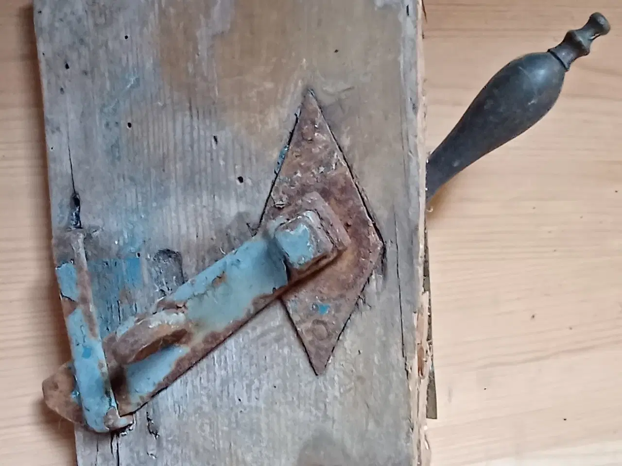 Billede 5 - Antikke dørgreb, flere se billeder.