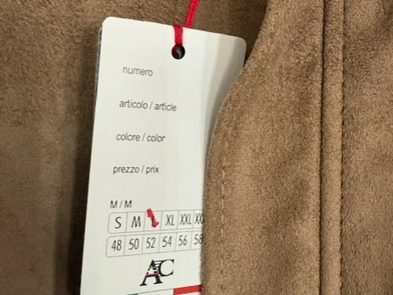 Billede 2 - Herre jakke, Smart Let Ruskind/Nubuck mikrofiber.