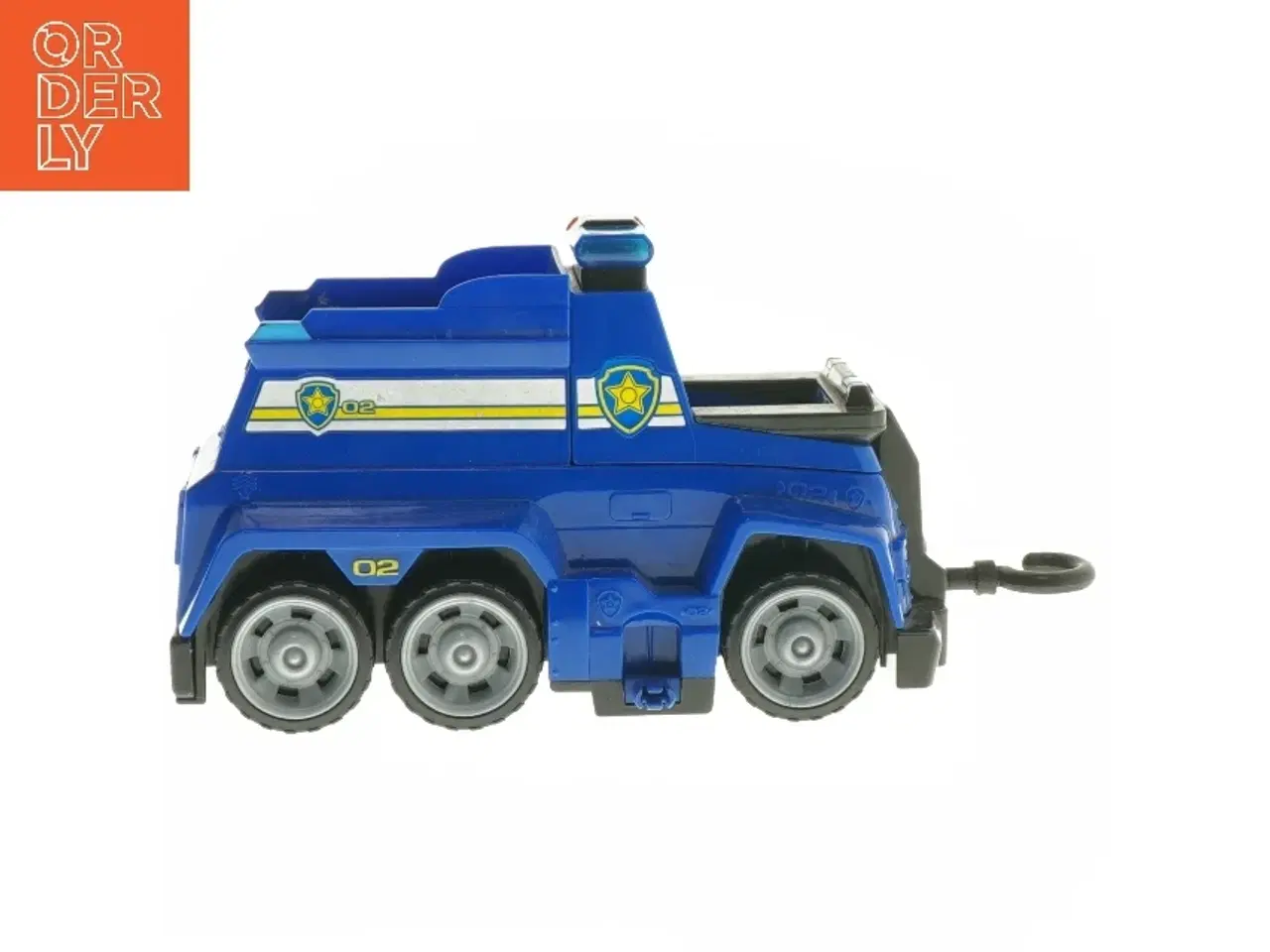 Billede 1 - Blå legetøjslastbil med krog fra Paw Patrol (str. 22x9x11 cm)