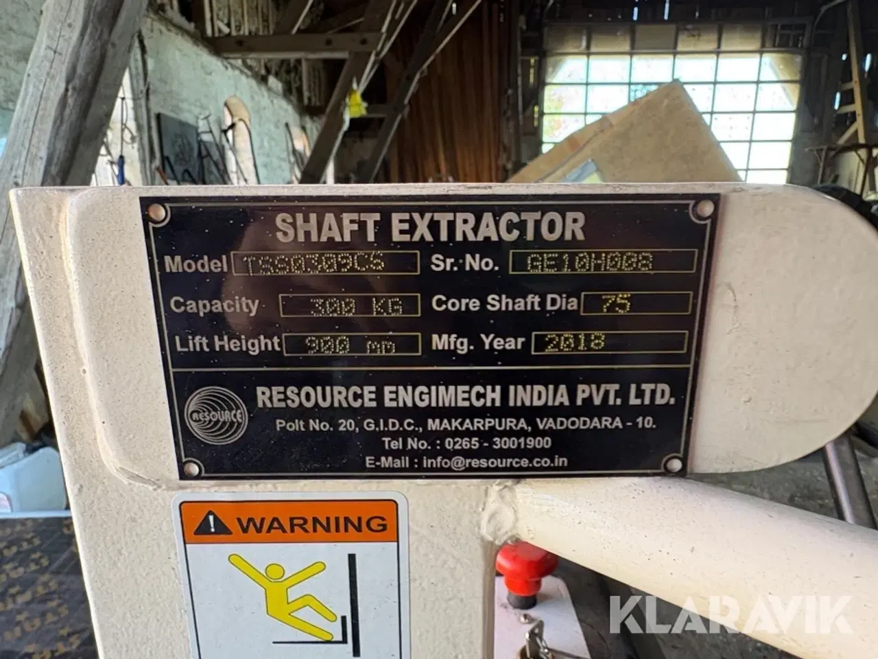 Billede 9 - Hydraulisk løftebord Resource TSS0309CS - 300 kg