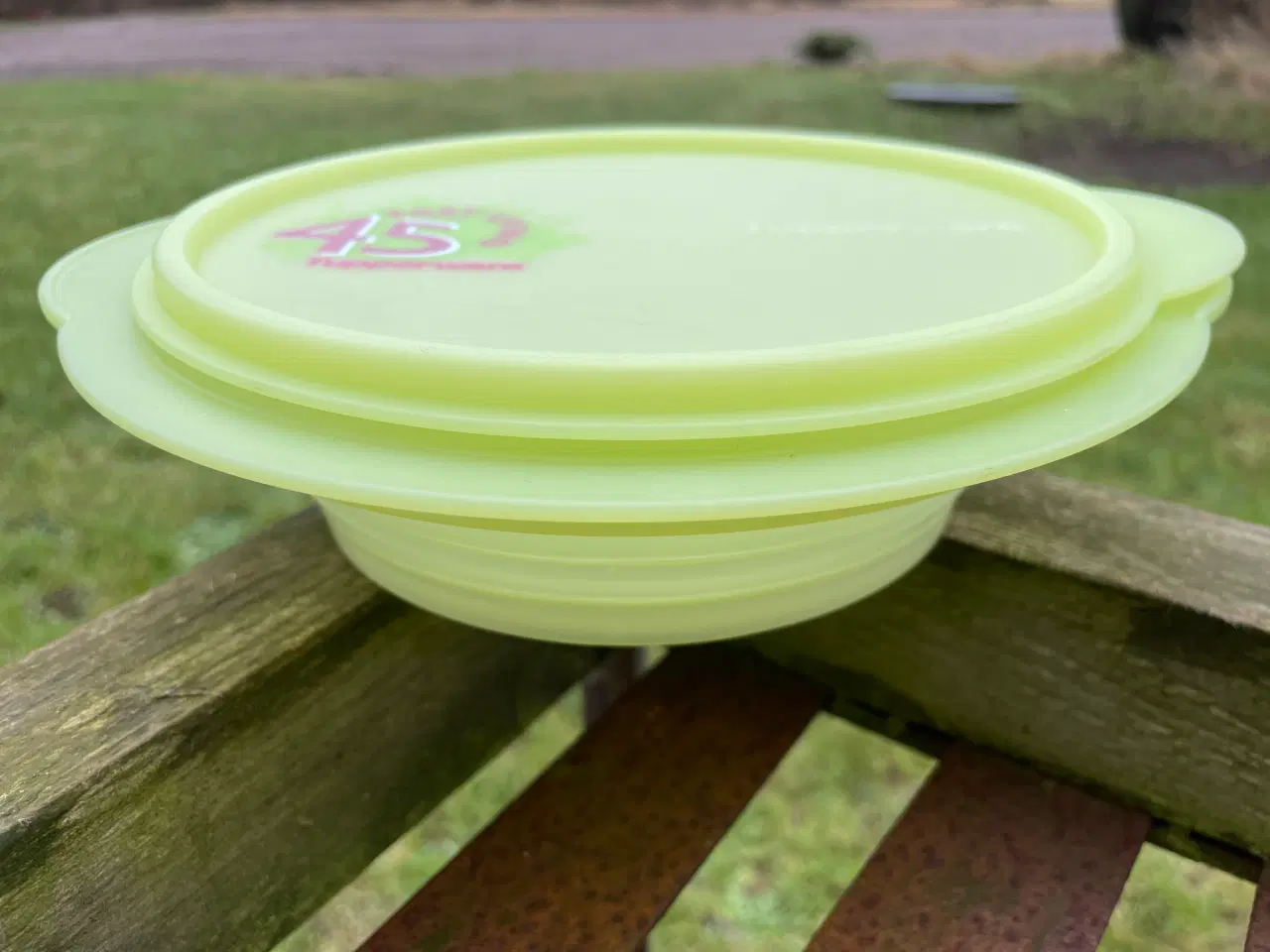 Billede 1 - Tupperware lågskål  sammenklappelig