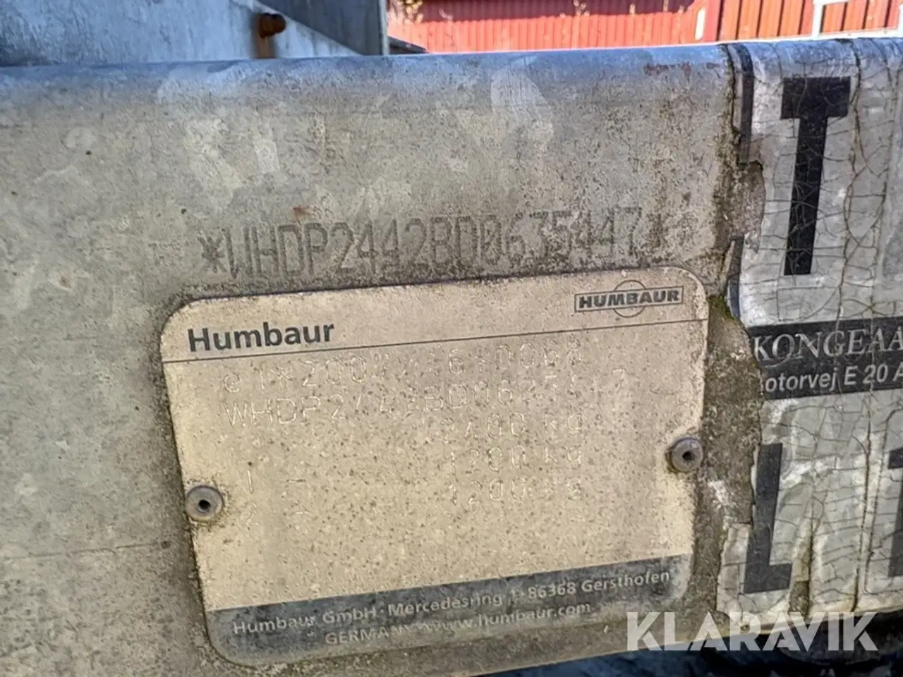 Billede 5 - Hestetrailer Humbaur Balios 2400