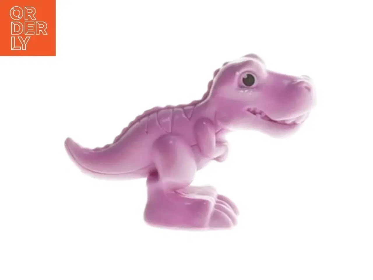 Billede 1 - Lilla plastik dinosaurlegetøj (str. 6 cm)
