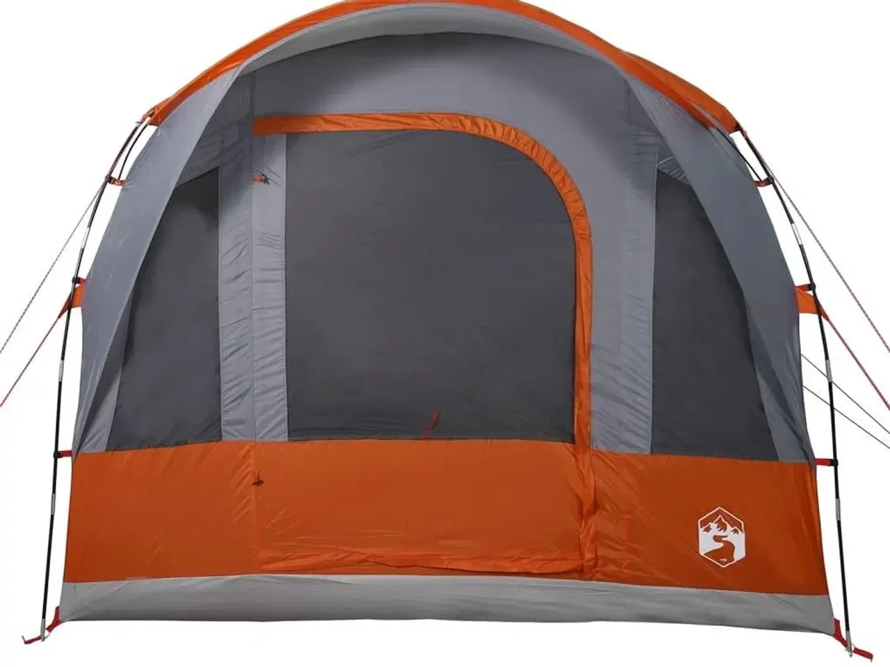 Billede 6 - 3-personers campingtelt vandafvisende grå og orange