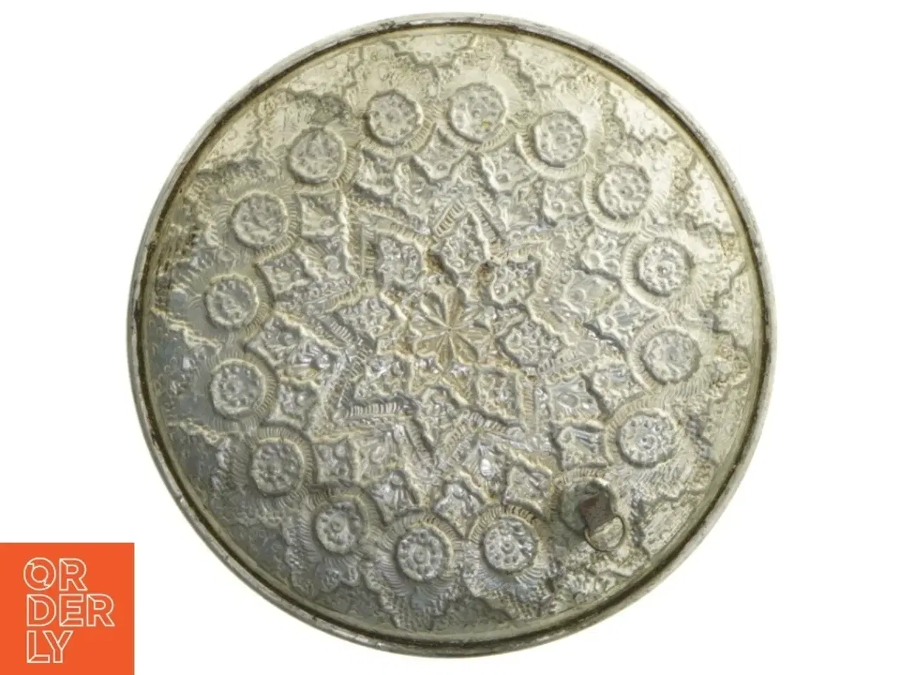 Billede 6 - Dekorativ metalfad (str. Ø 20 cm)