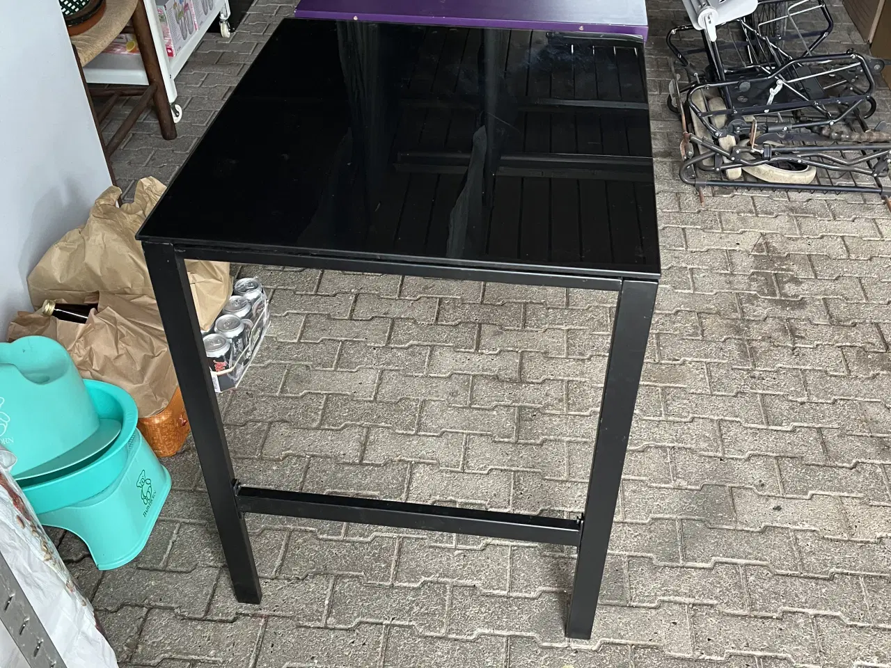 Billede 4 - Skrivebord m udtræk