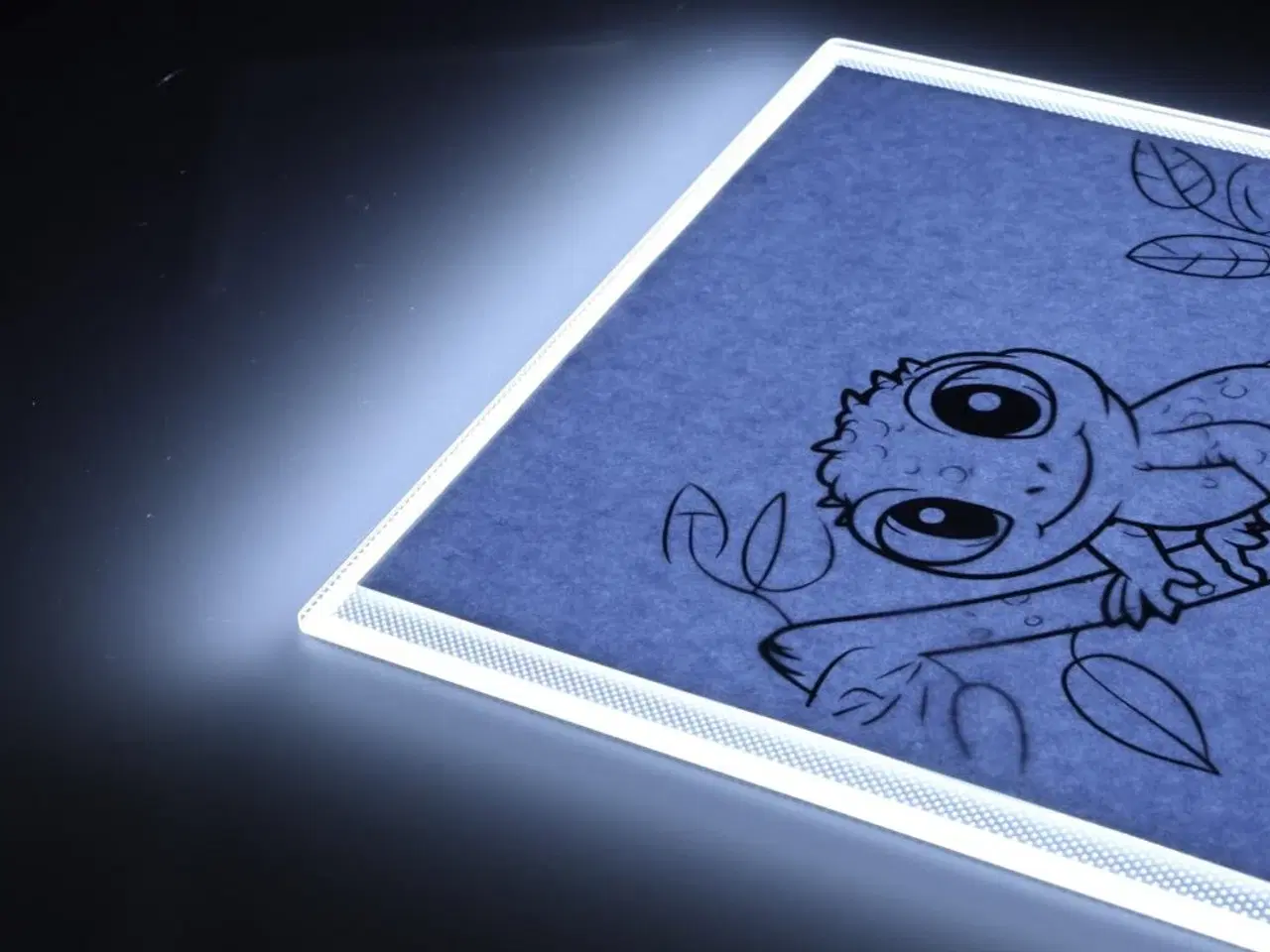 Billede 6 - Lysbord A4 – LED lyspad til optegning og tracing