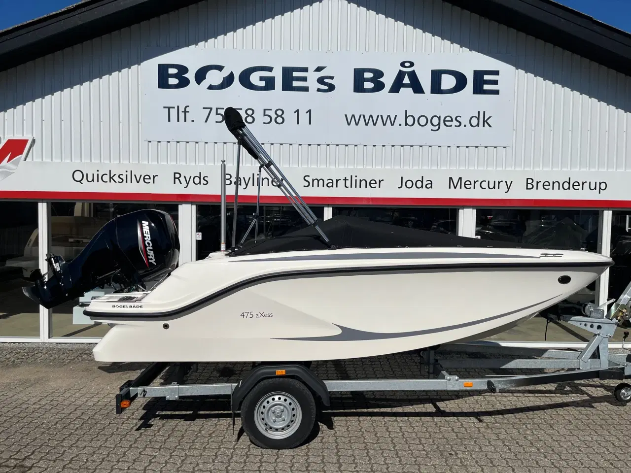 Billede 1 - Activ 475 aXess med 50 hk Mercury-EFI 4 takt