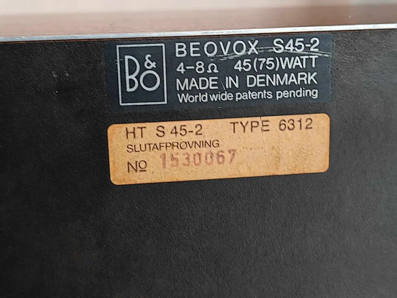 Billede 2 - Beovox s45 2