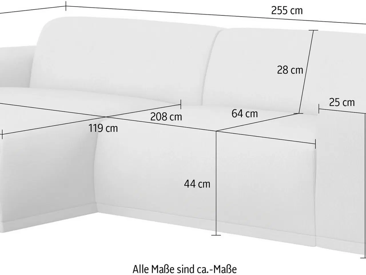 Billede 2 -  Hjørnesofa BRAGA  