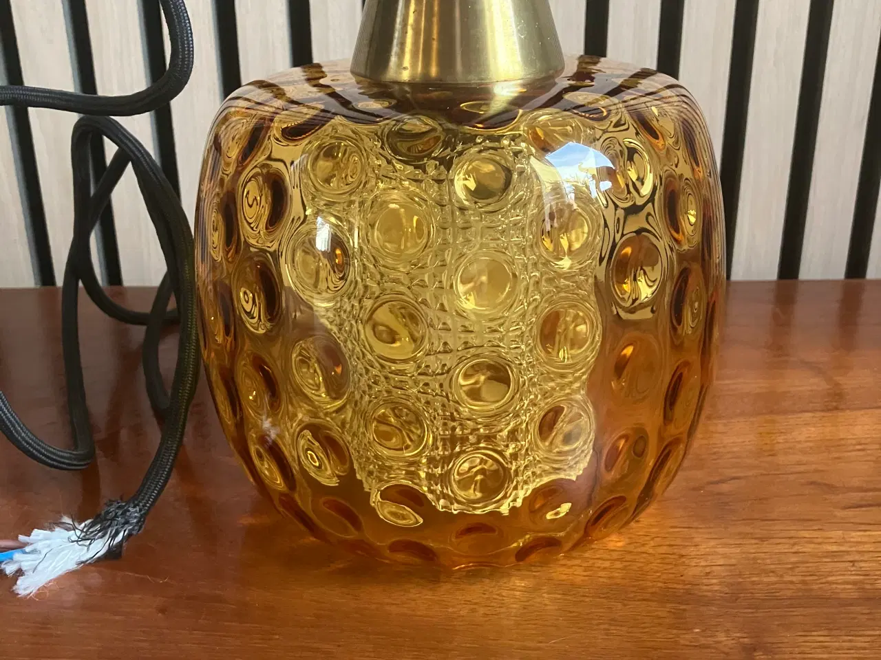 Billede 3 - Orrefors lampe, designet af Carl Fagerlund