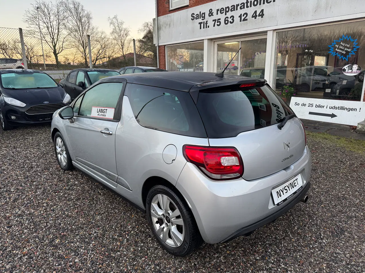 Billede 6 - Citroen DS3 1.2 VTI Style Nysyn Super Lækker bil