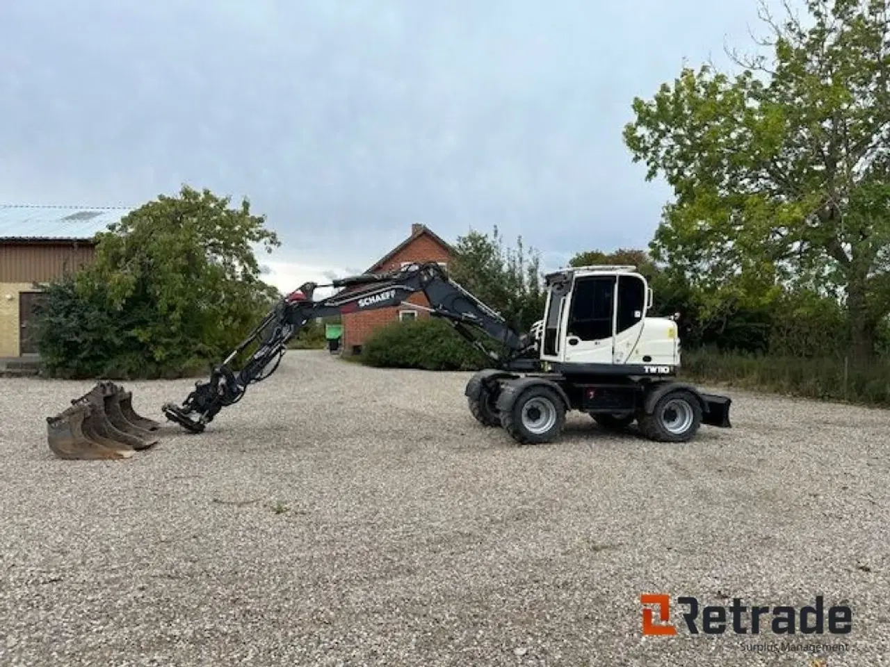 Billede 1 - - - - Schaeff TW110 Gravemaskine/ Schaeff TW110 Excavator