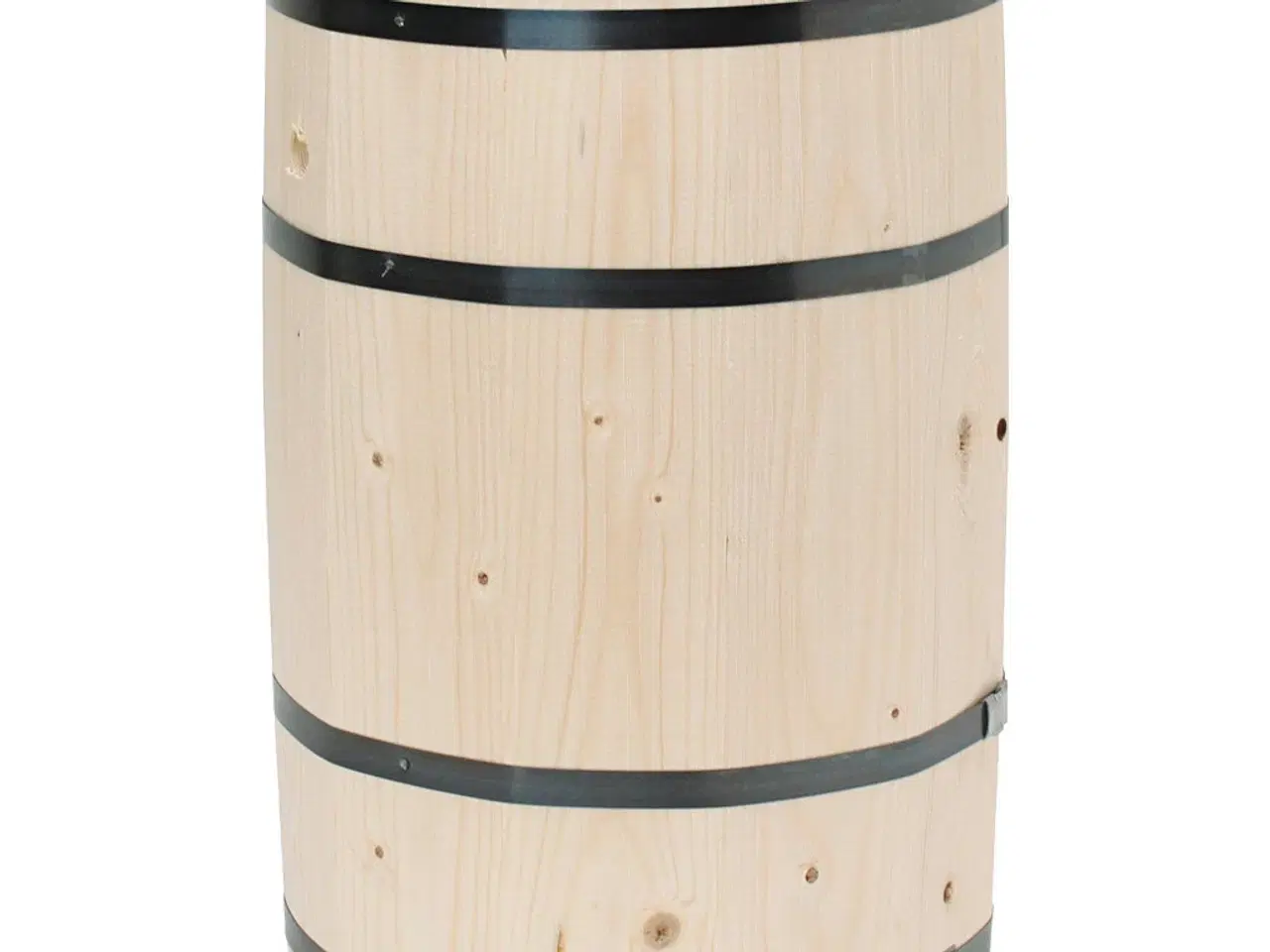 Billede 1 - Fastelavnstønde, fyr, H: 50 cm, diam. 26 cm, 1 stk.