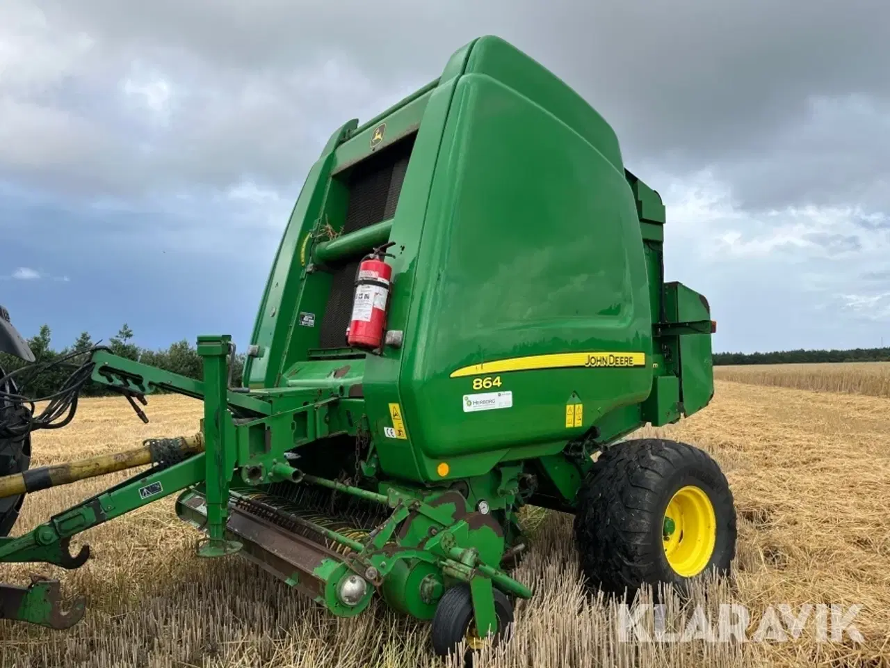 Billede 1 - Ballepresser John Deere 864