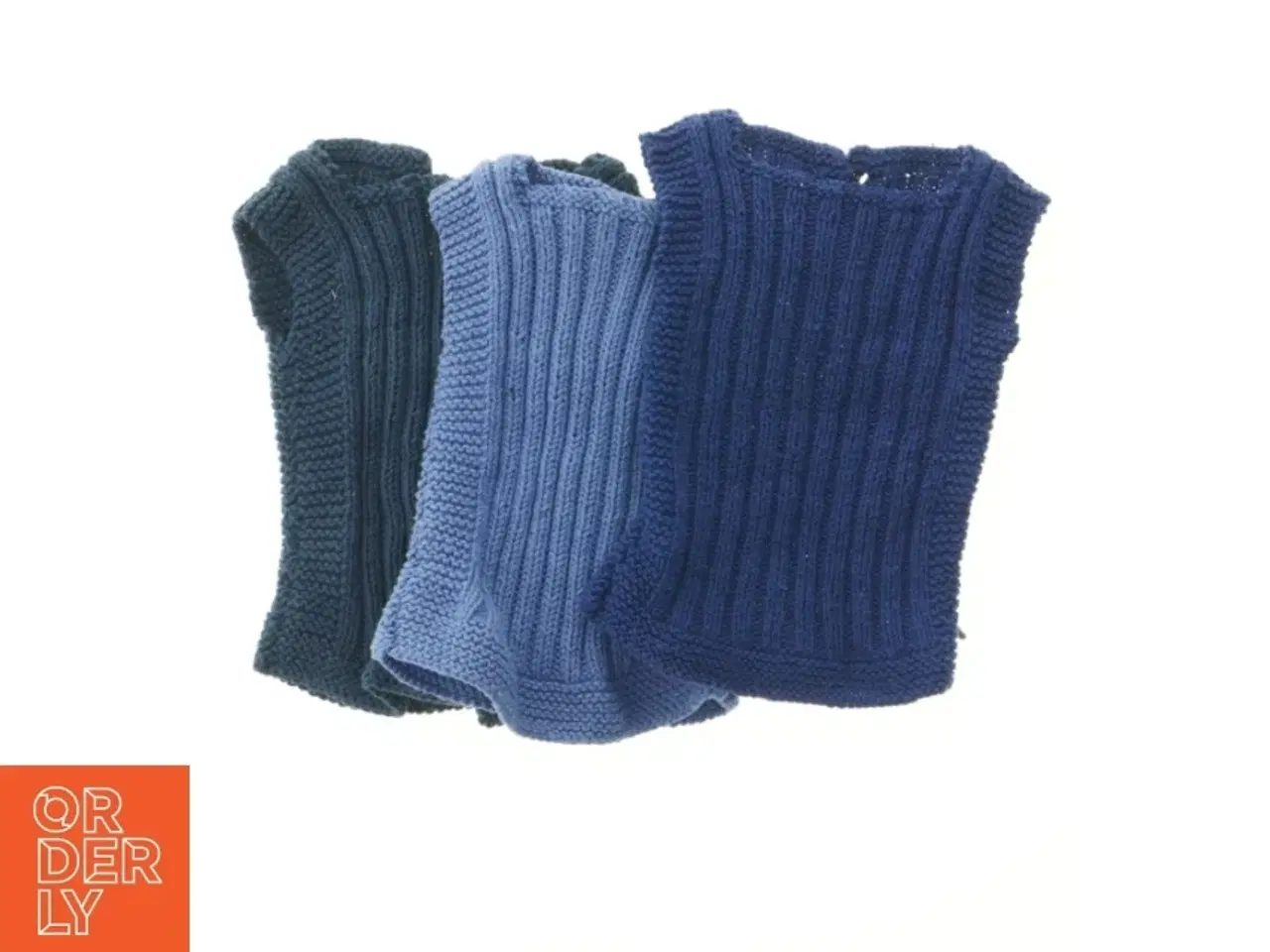 Billede 2 - Strikkede baby veste (str. 26x15 cm)