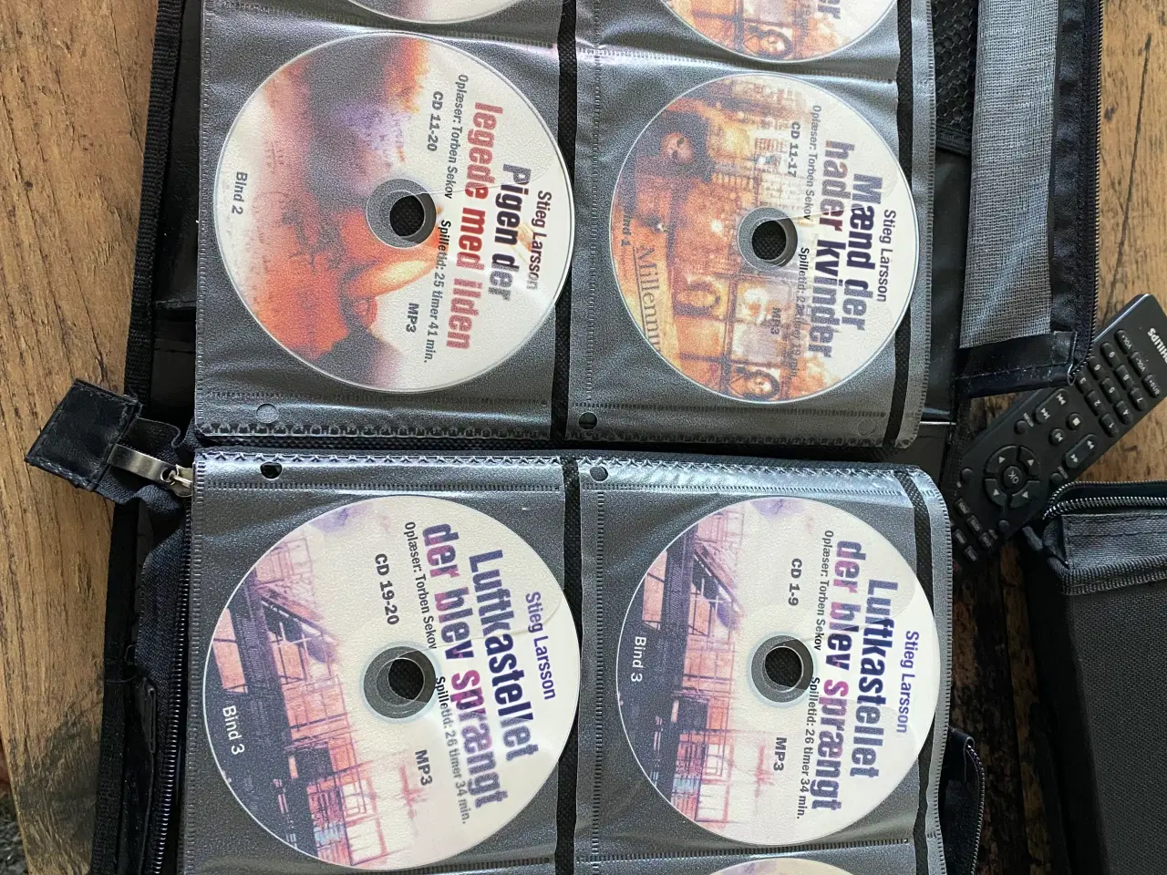 Billede 3 - Lydbøger en hel taske