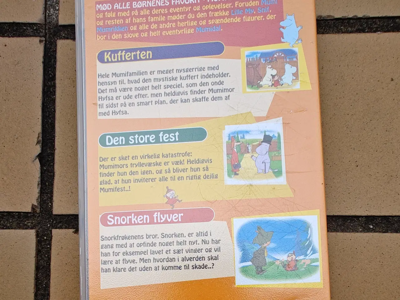 Billede 2 - Mumitroldene Den mystiske kuffert VHS