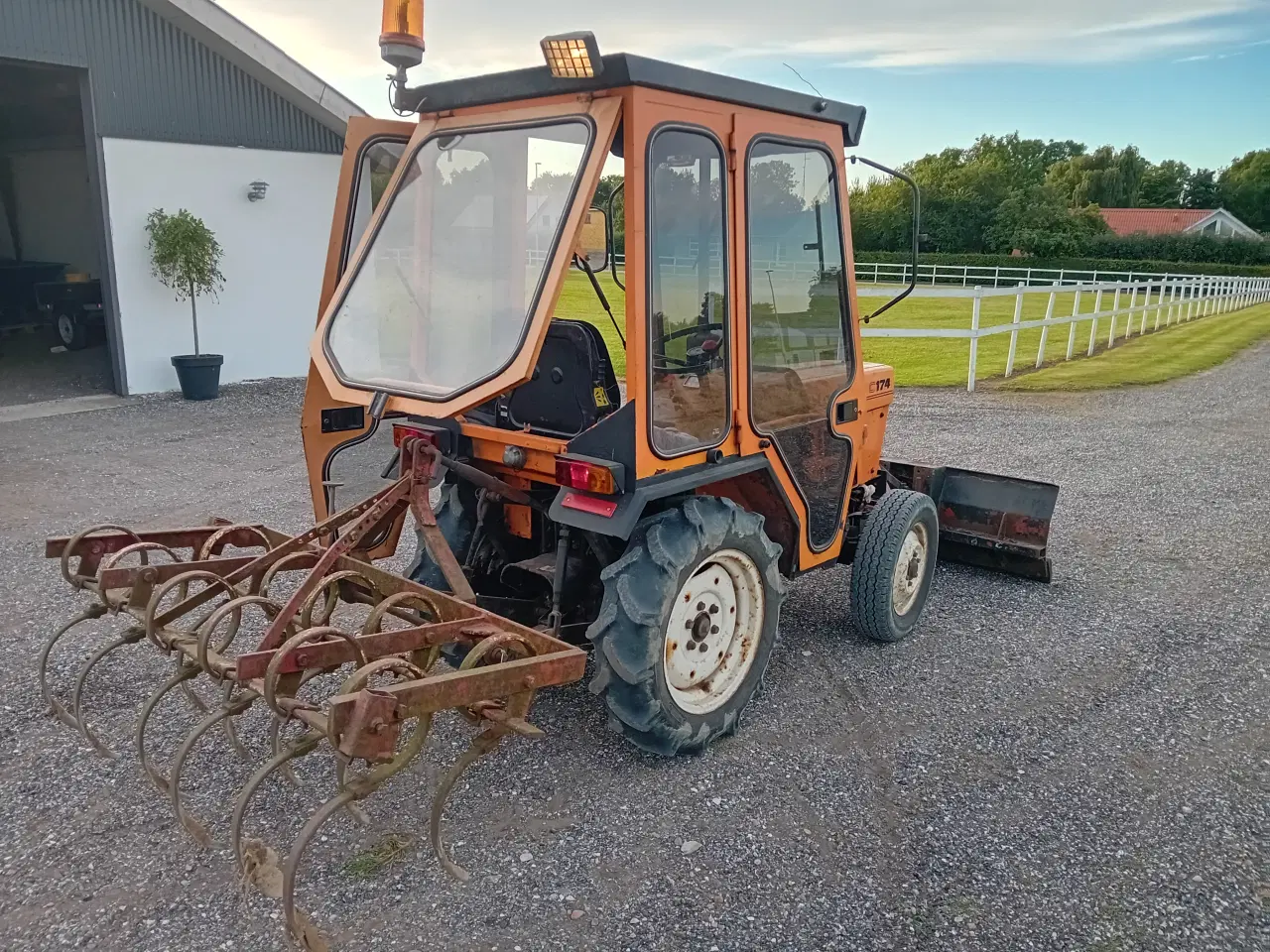 Billede 5 - SM KOMPAKT C174 minitraktor 