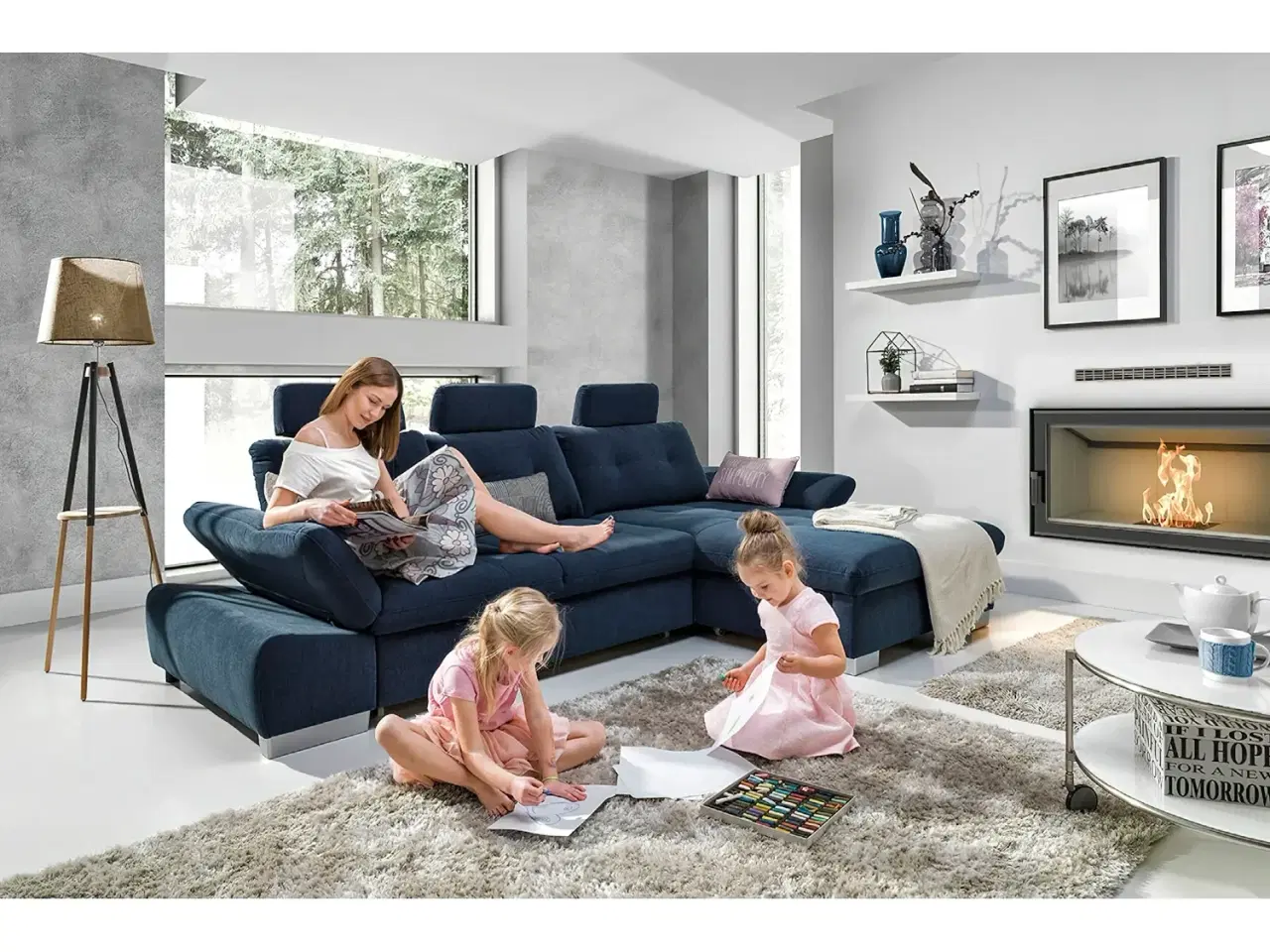 Billede 2 - ELVORO L HJØRNESOFA  306x190