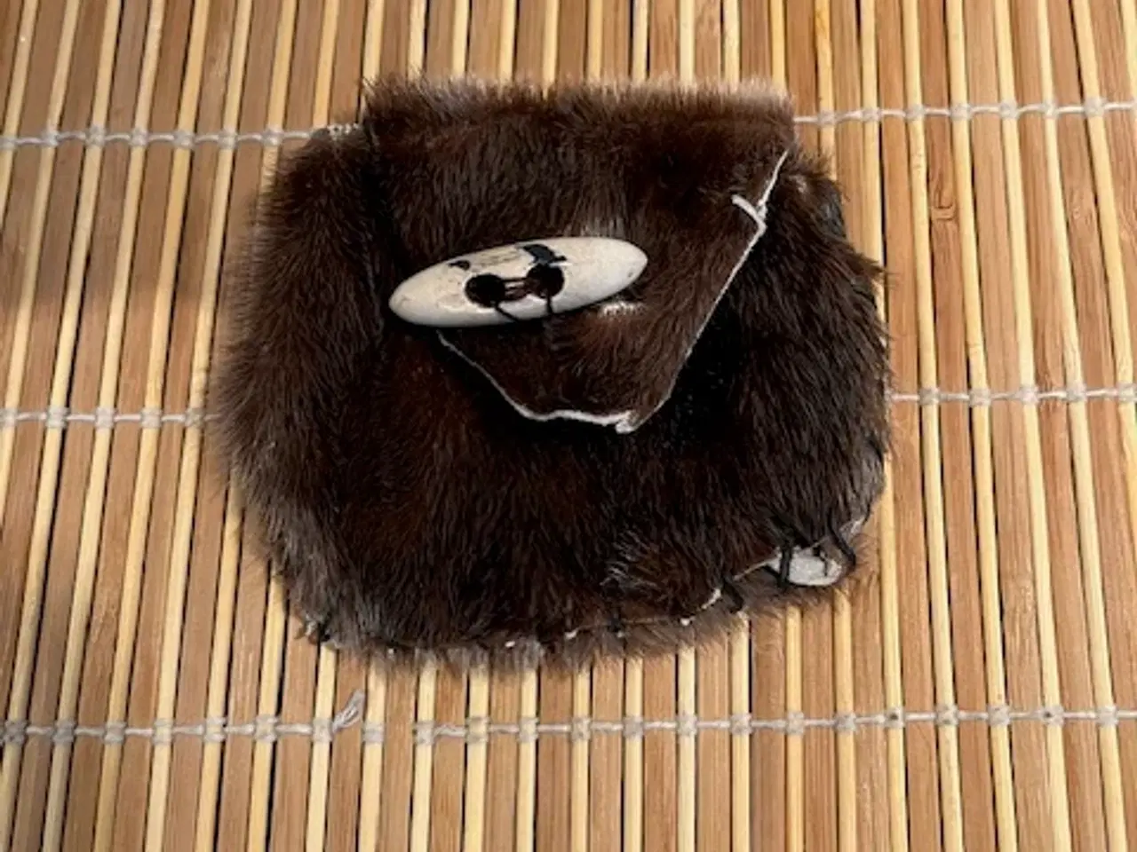 Billede 1 - Unik Grønlandsk Møntpung i Sælskind – Vintage Hånd