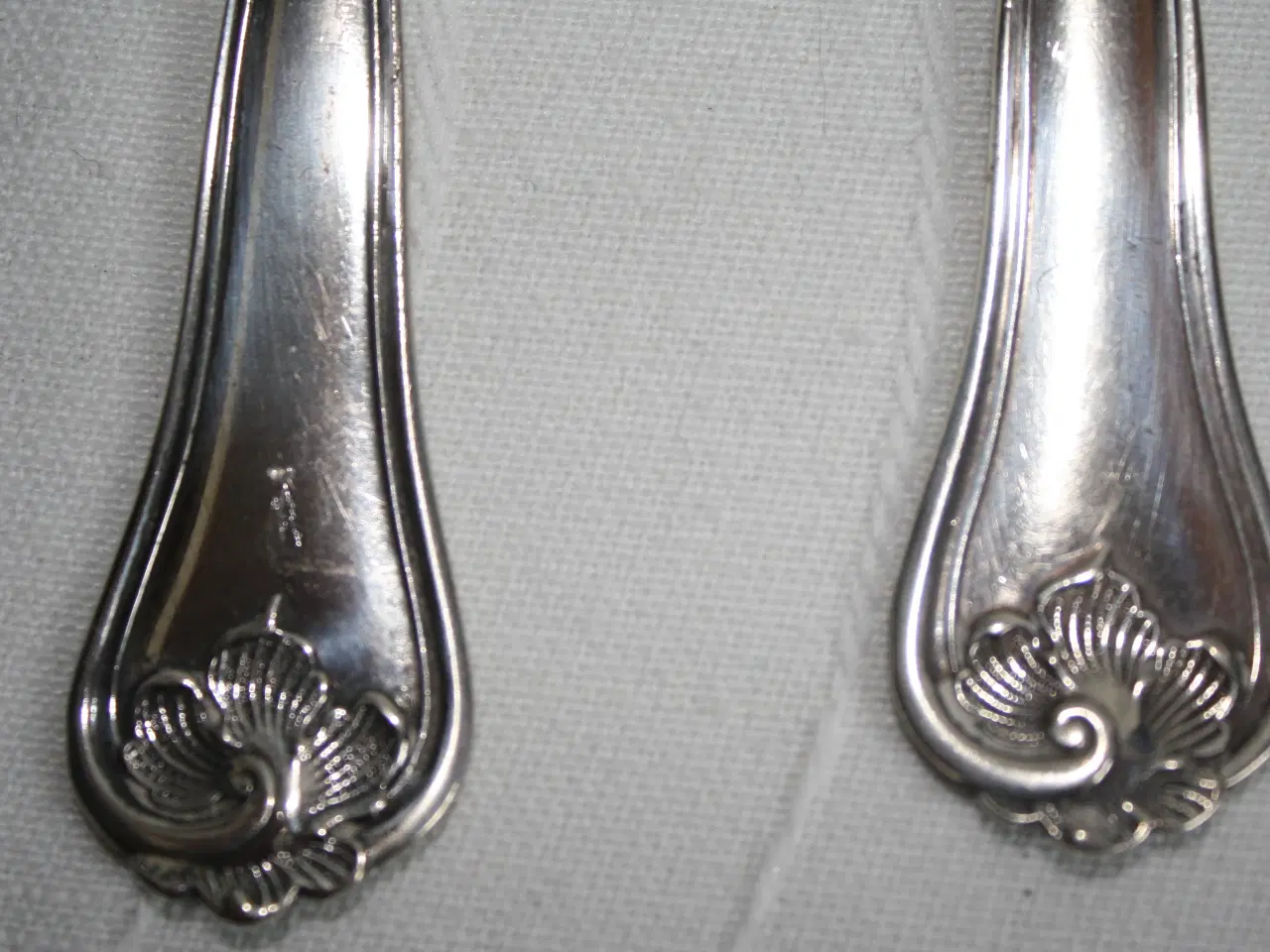 Billede 3 - Saksisk, Bestik af sølv