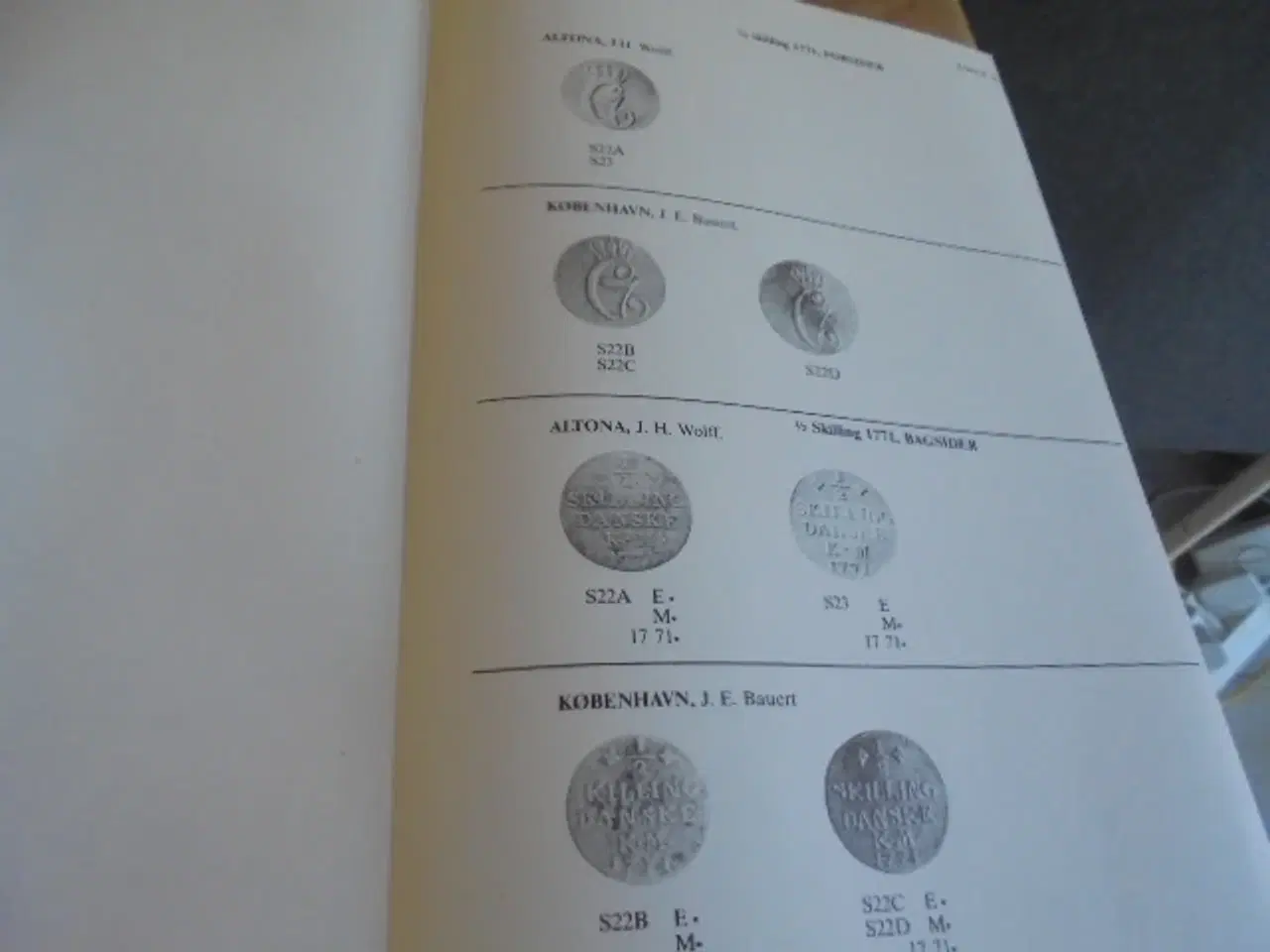 Billede 6 - 1 skilling 1771 med appendiks om ½ skilling 1771  