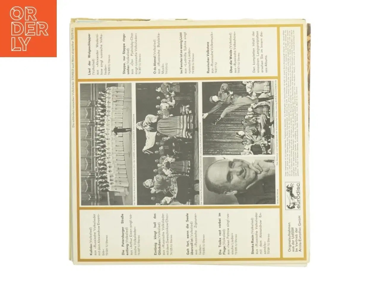 Billede 6 - Die schnsten russischen Volkslieder Vinylplade