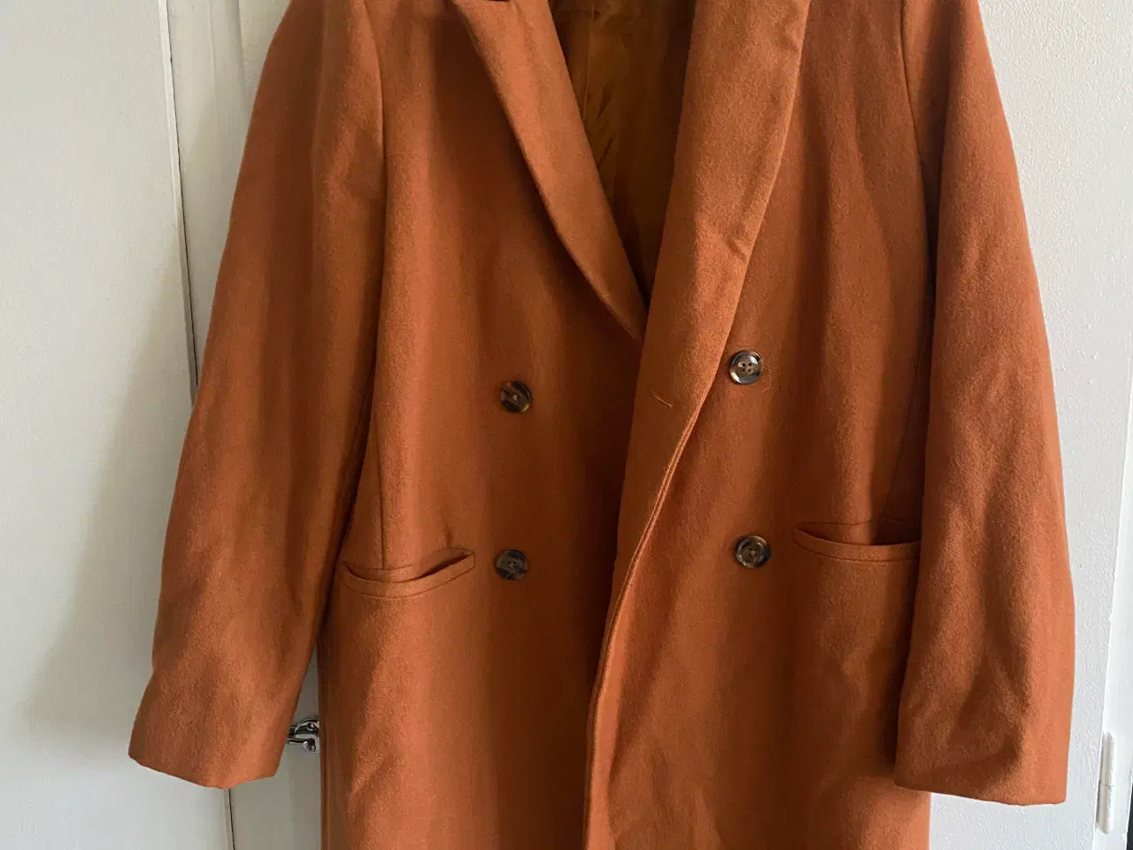 Billede 1 - Rustfarvet frakke