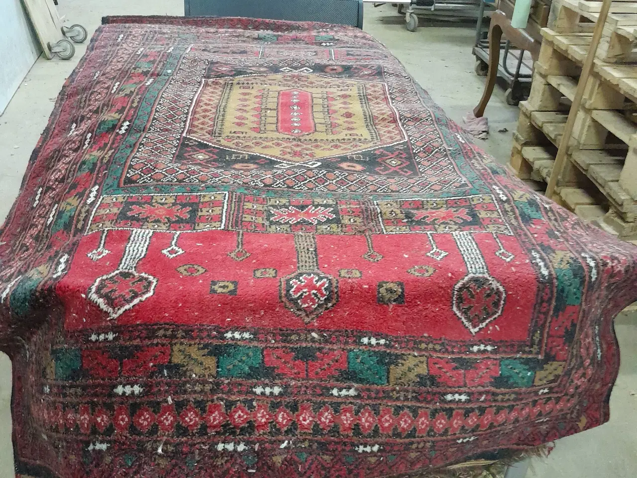 Billede 1 - Ægte persiks Hamadan tæppe