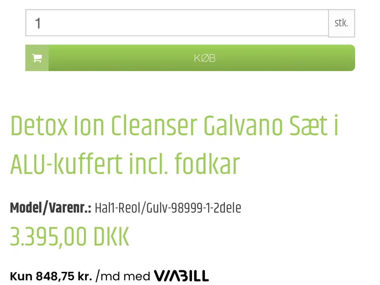 Billede 2 - Detox Ion Cleaner Galvano fodbad