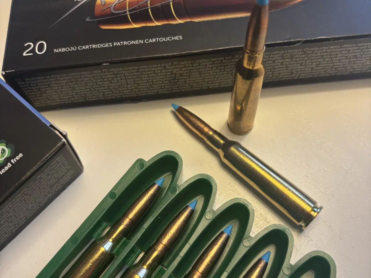 Billede 1 - 6,5x55 SE TXRG 120grs 7,8g - patron / ammunition