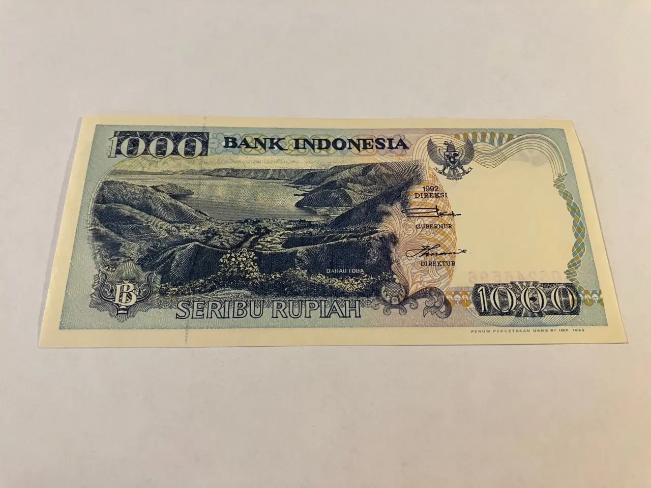 Billede 2 - 1000 Indonesia Rupiah 1992