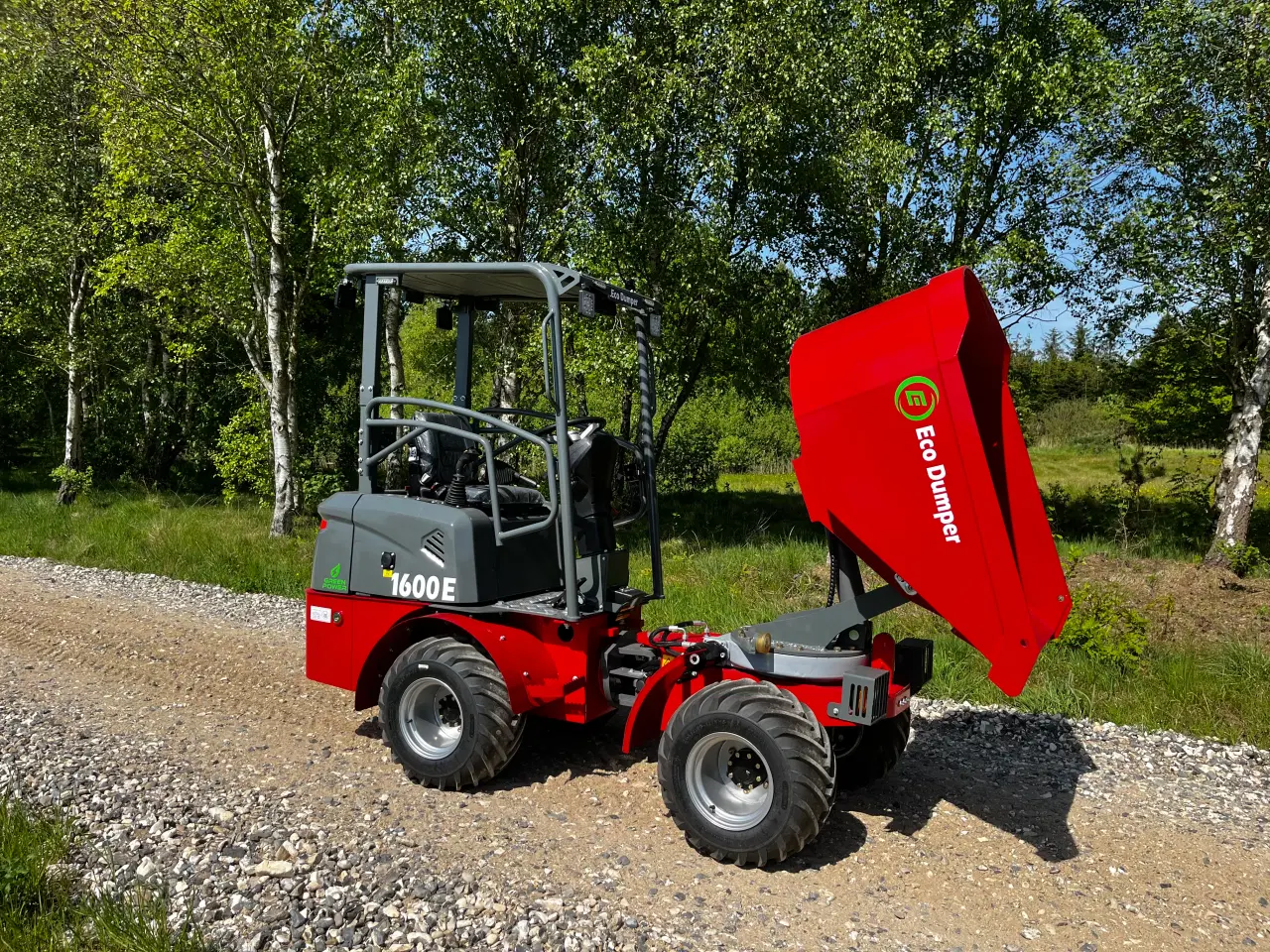 Billede 2 - Elektrisk minidumper Eco Dumper 1600E