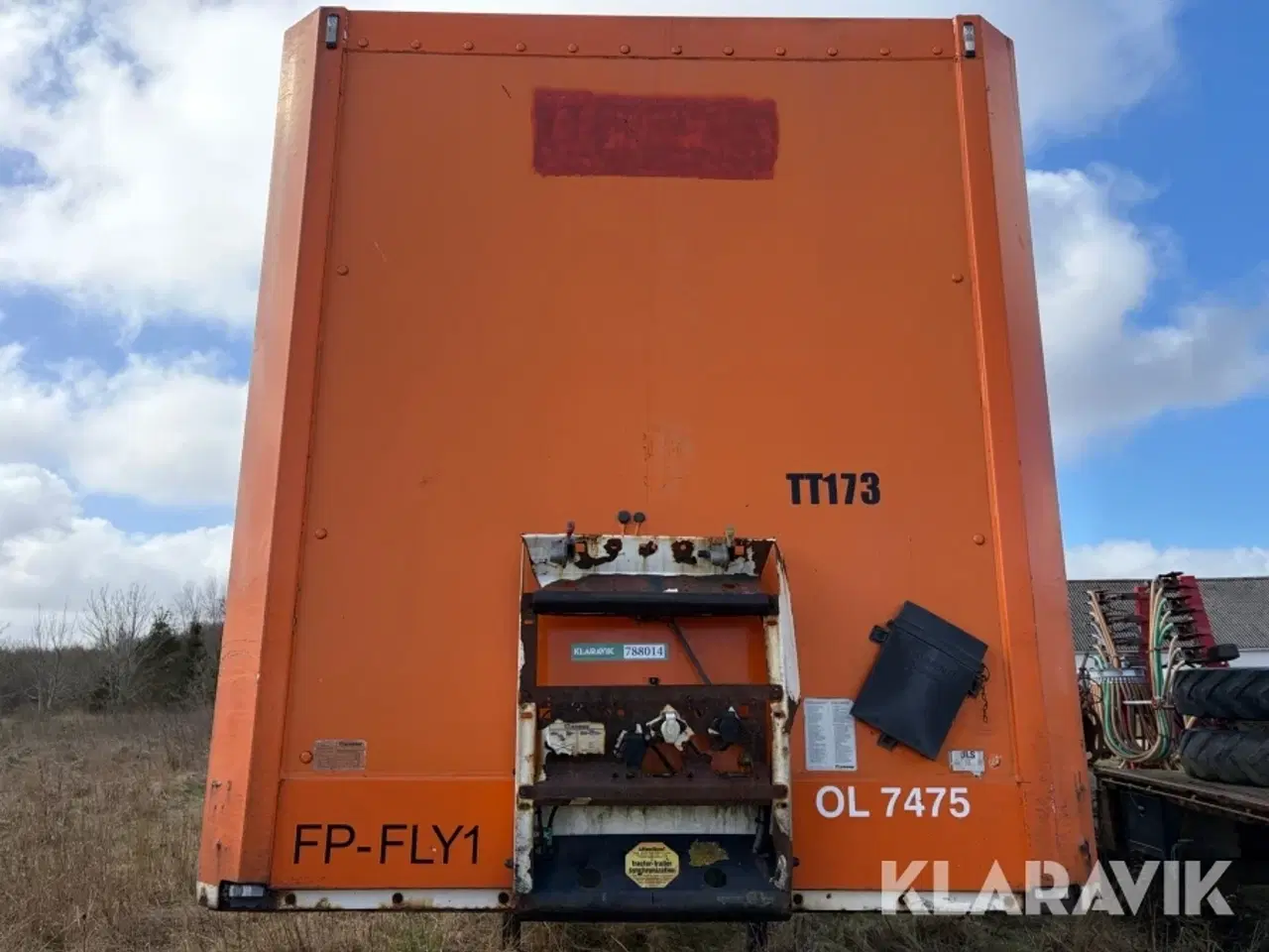 Billede 5 - Sættevogn Krone SZ Lukket Kasse