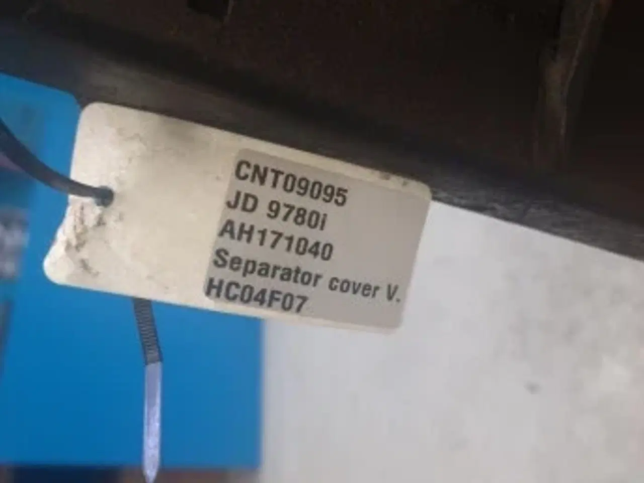 Billede 8 - John Deere 9780 Dæksel V.   AH171035