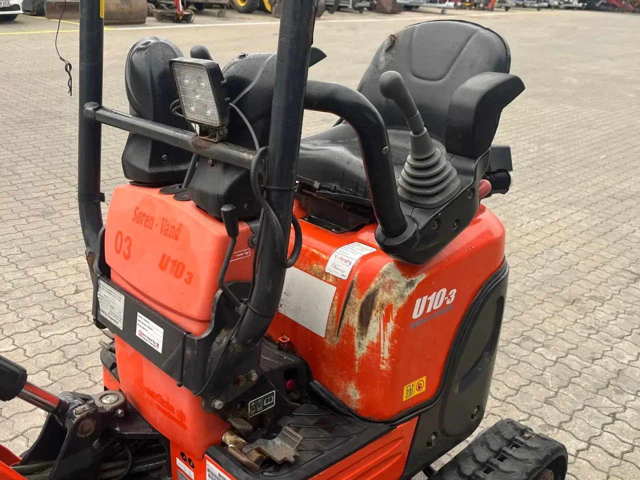 Billede 9 - Kubota U10-3 SL med udskudsarm