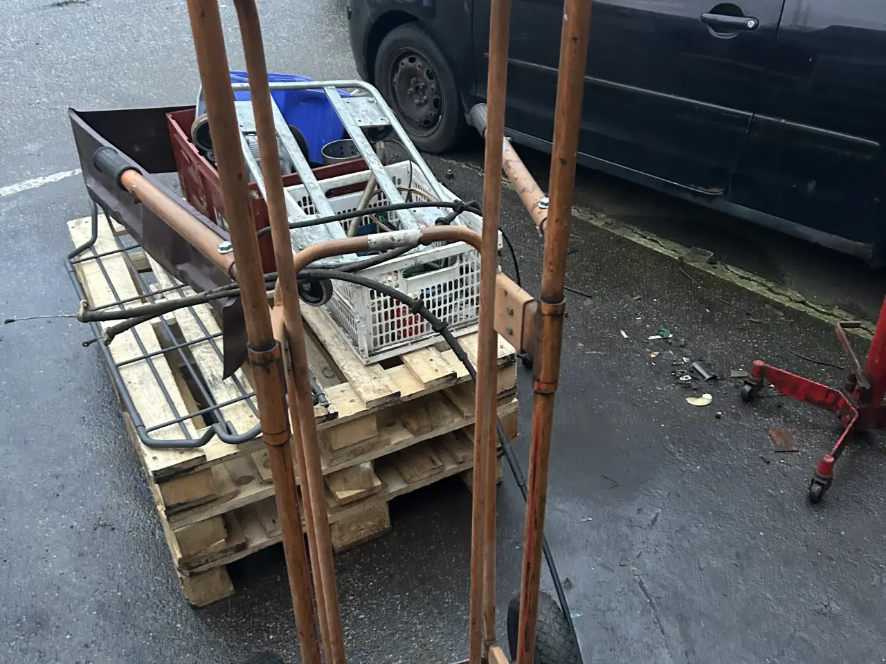 Billede 2 - Dækvogn/ hjulvogn