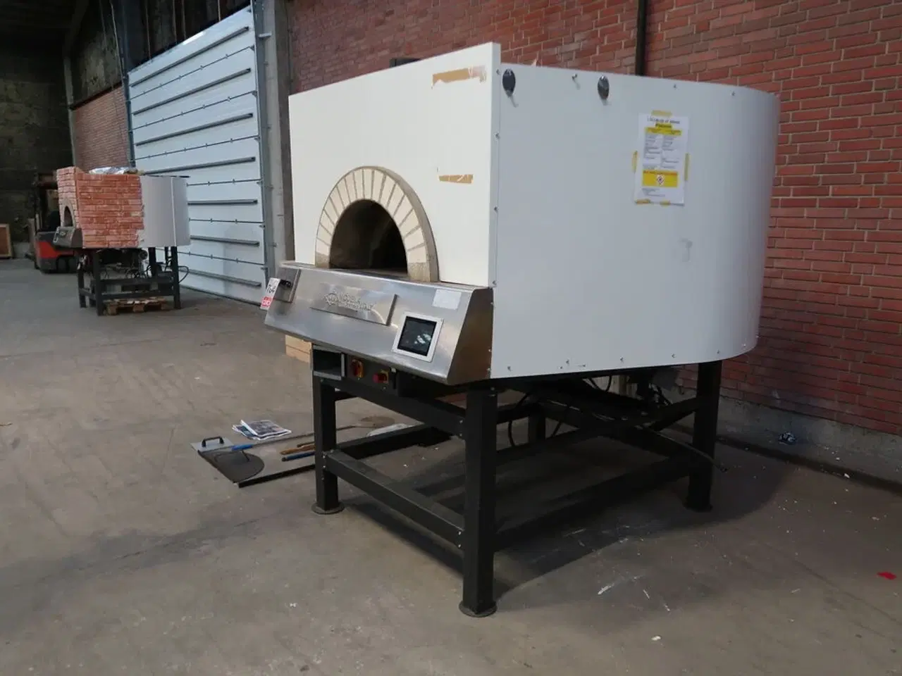 Billede 2 - Demo pizzaovn roterende stenplade Ø135CM MAM - MFRC135
