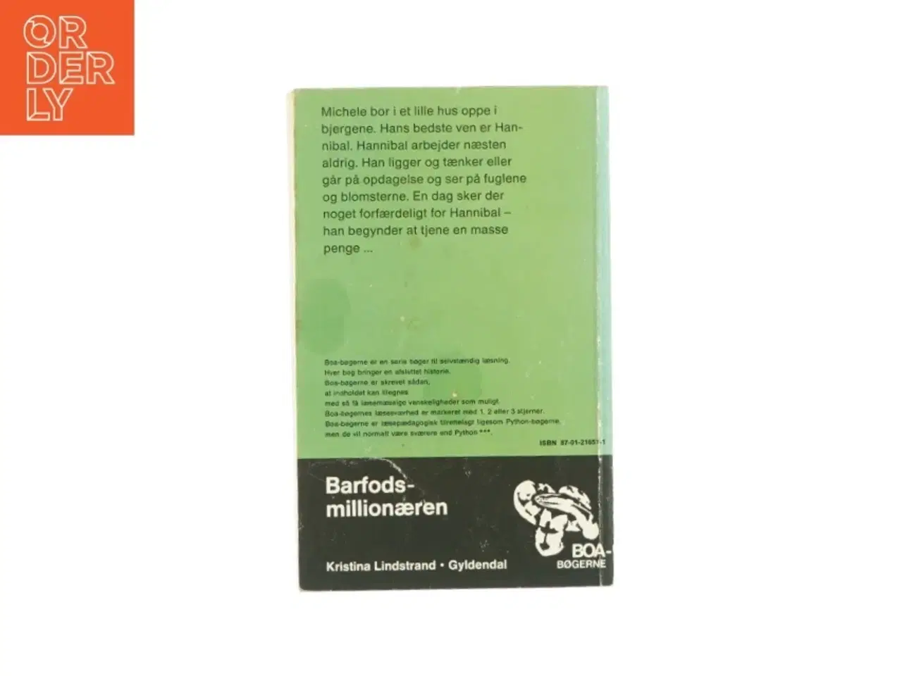Billede 2 - Barfods millionæren (bog)