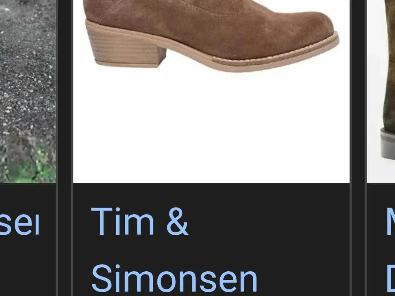 Billede 1 - Lækre Tim og Simonsen cowboy støvler 