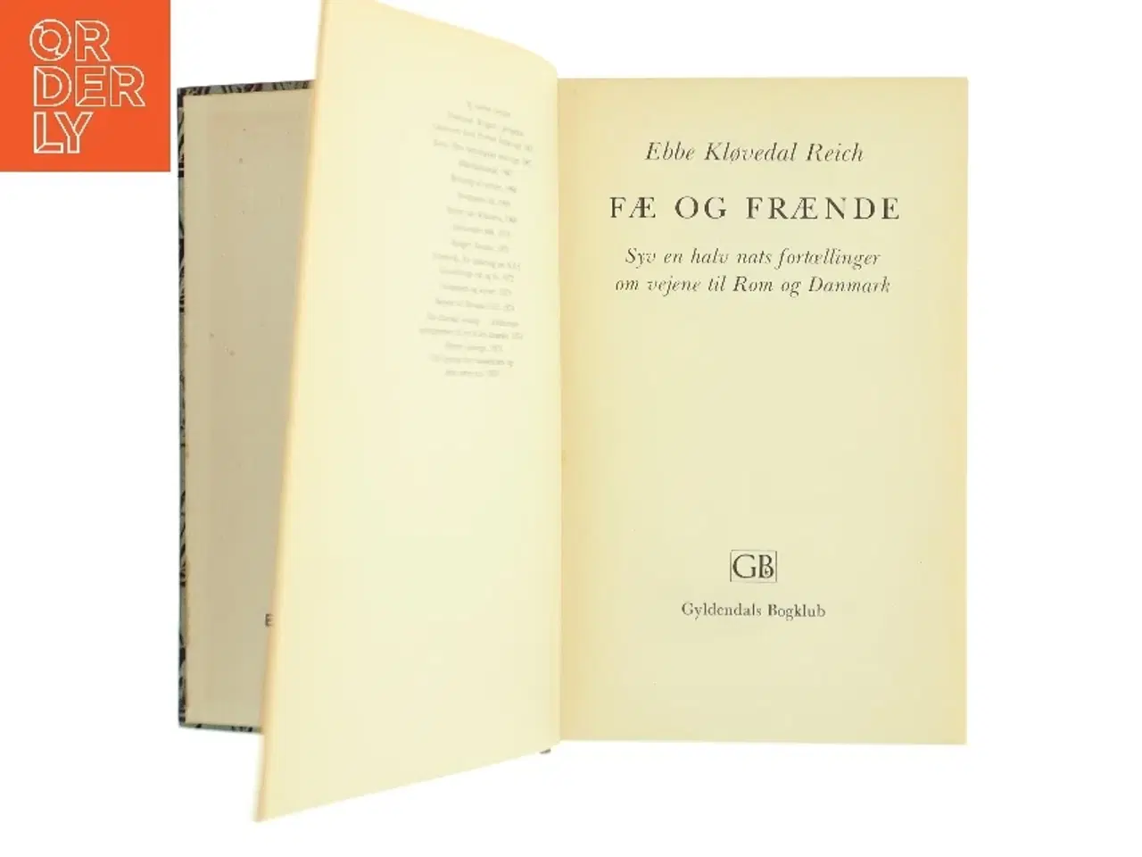 Billede 2 - Antik bog. Flot på reolen. Fæ og Frænde af Ebbe Kløvedal Reich (Bog)