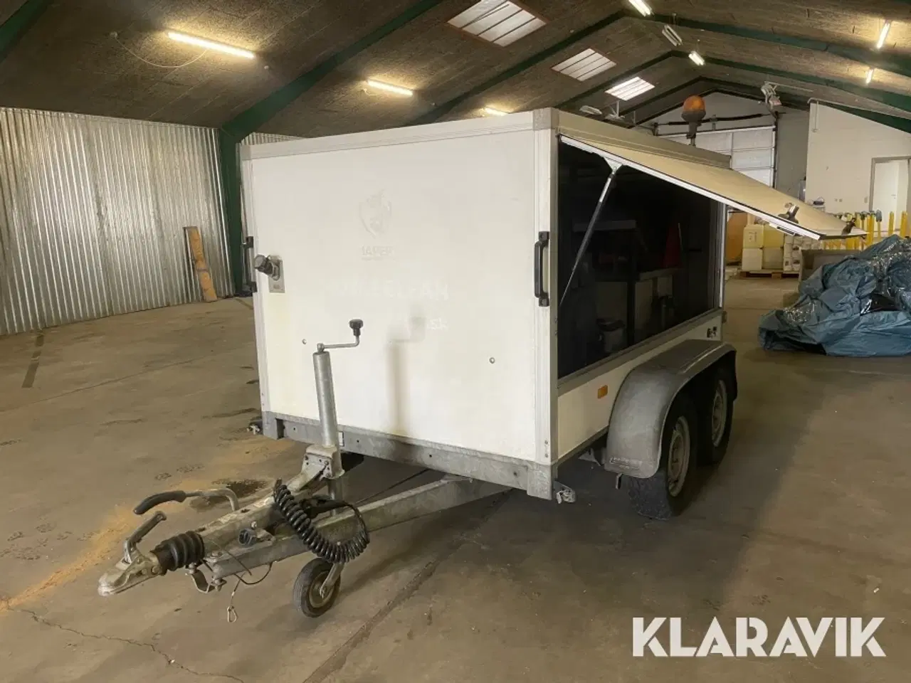 Billede 1 - Trailer med hedvandsrenser Nilfisk Alto