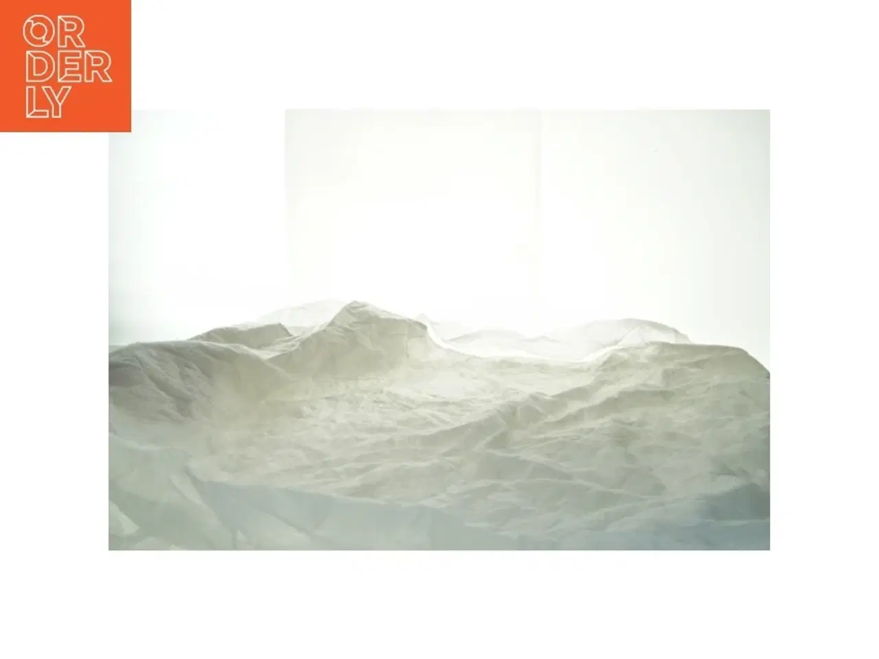 Billede 3 - Hvidt madrasbeskytter 100x140 cm (str. 100x140 cm)