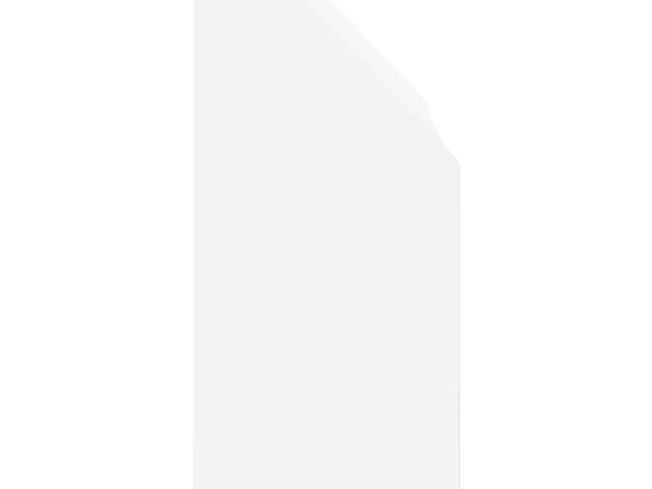 Billede 7 - Børnebogreol Hvid 72,5 x 29,5 x 69 cm Konstrueret træ