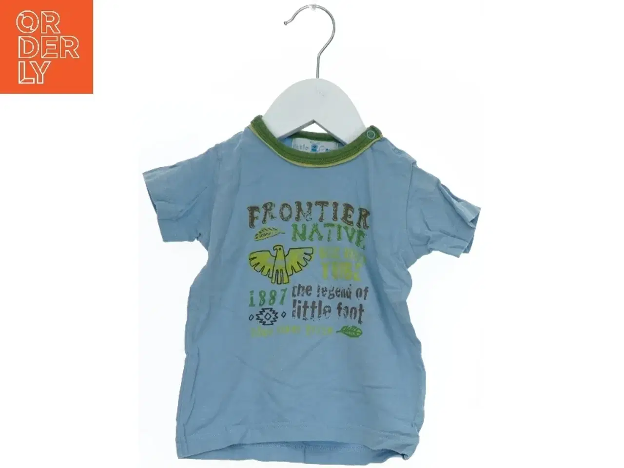 Billede 1 - Børne T-shirt med print fra Little One (str. 86)