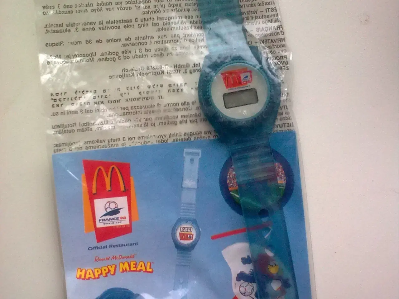 Billede 2 - Fodbold 1998 McDonald DISNEY 4 stk. SJOV varia