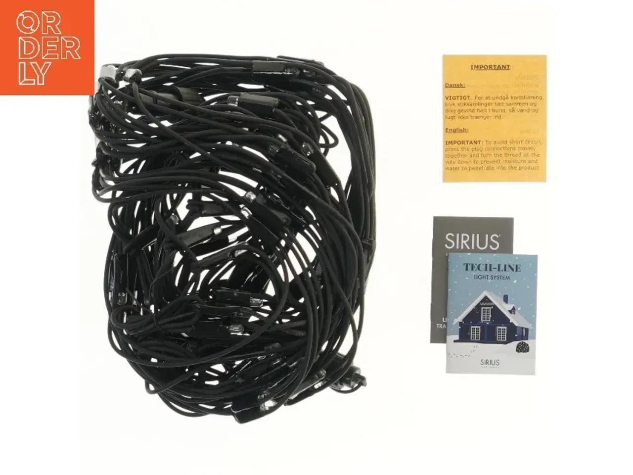 Billede 2 - Sirius Tech-Line lyskæde net fra Sirius (str. 120x120 cm)