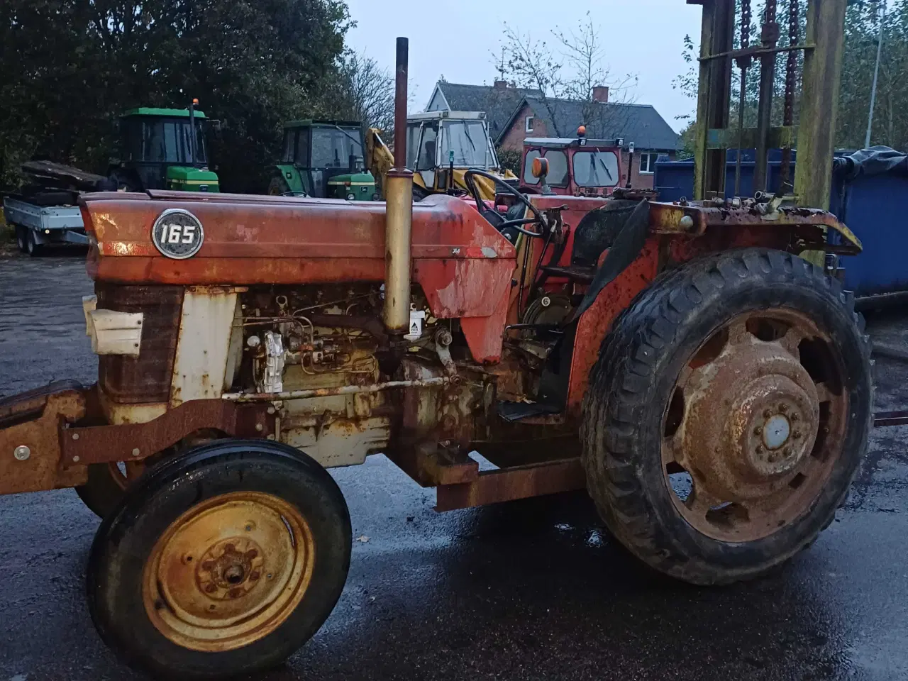 Billede 4 - Traktor med byggelift 