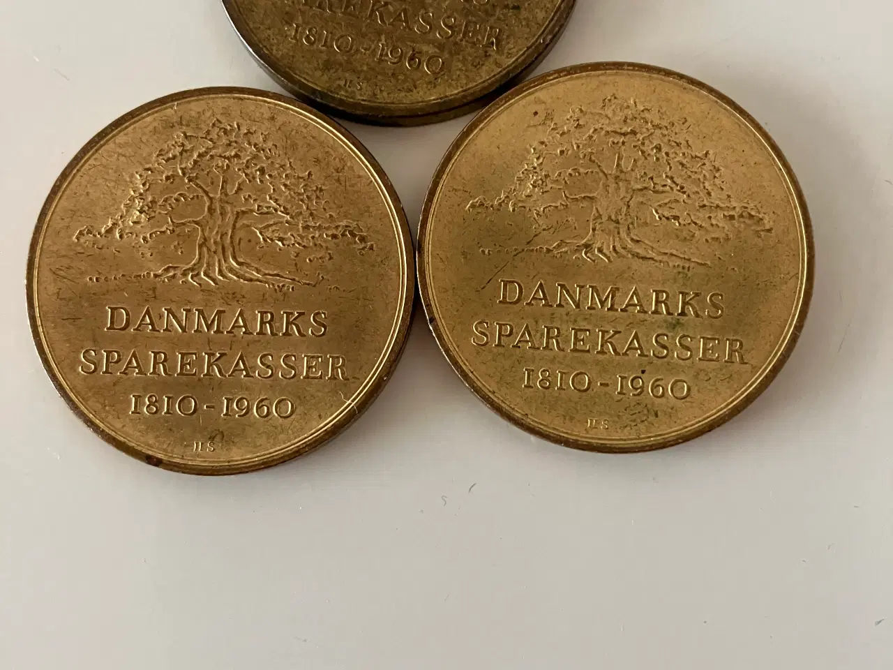 Billede 2 - Erendringsmønt, Danmarks Sparekasser 150 år